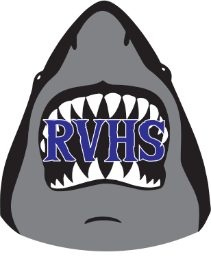 photo of a vector RVHS sticker design